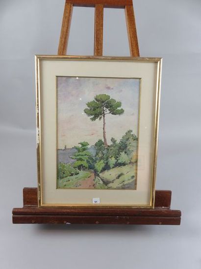 COMPANYO J. Louis, 1870-1958 Chemin tournant...