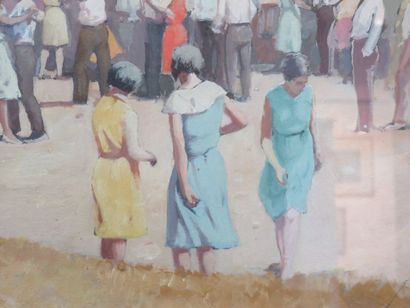 COMPANYO J. Louis, 1870-1958 Fête villageoise...