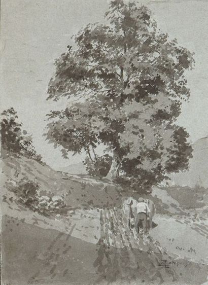 COMPANYO J. Louis, 1870-1958 Paysages divers...