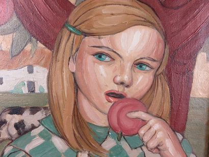 de LANGLAIS, Xavier, 1906-1975 Jeune fille...