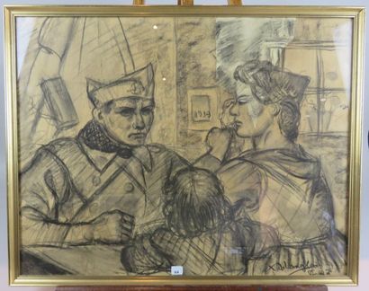 de LANGLAIS, Xavier, 1906-1975 Le départ...
