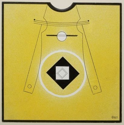 ARDEN-QUIN Carmelo, 1913-2010 Jaune et noir,...