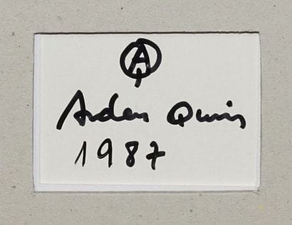 ARDEN-QUIN Carmelo, 1913-2010 Jaune et noir,...
