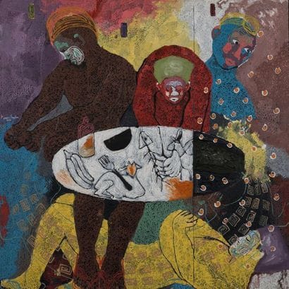 KASSOU SEYDOU (né en 1971, Sénégal) Sans...
