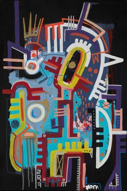BEN YAKHLEF Tarek (né en 1971, France) Geometrick...