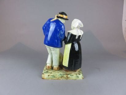 Berthe SAVIGNY (1882-1958) - HB Quimper Couple...