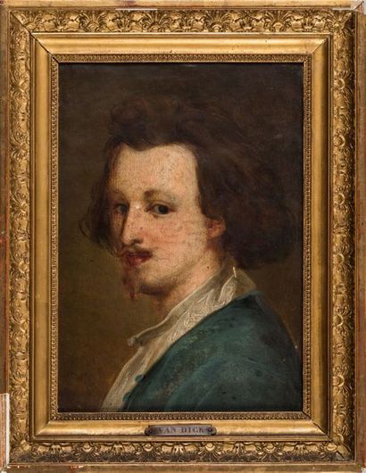 École française du XIXe siècle Portrait idéalisé...