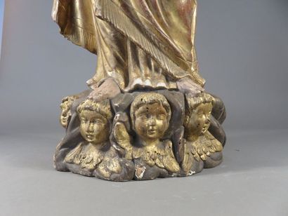 Ecole française du XVIIIe siècle Vierge en...