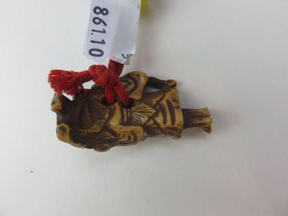 JAPON - Epoque EDO, XIXe siècle Inro à trois...