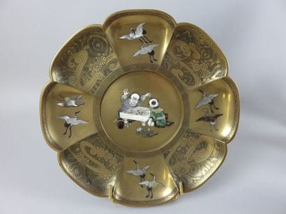 JAPON - Epoque MEIJI (1868 - 1912) Coupe...