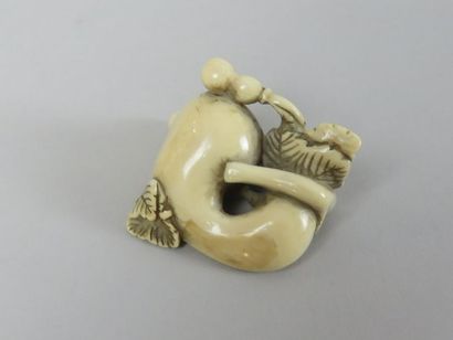JAPON - Fin Epoque EDO (1603 - 1868) Netsuke...