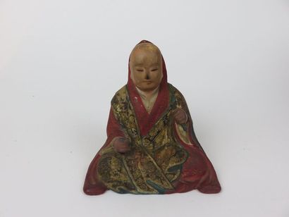JAPON - Fin Epoque EDO (1603 - 1868) Statuette...