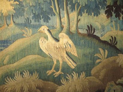 AUBUSSON Verdure animée en premier plan de...