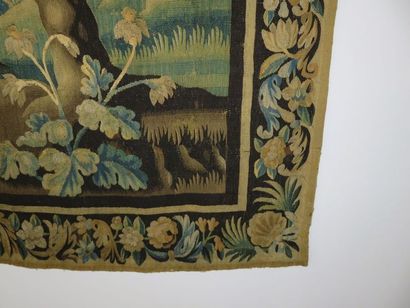 AUBUSSON Verdure animée en premier plan de...