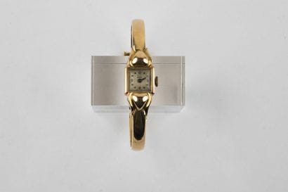 LOTOS lady's wristwatch, in 750 thousandths...