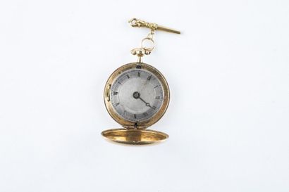 Pocket watch soap in 750-thousandths gold...