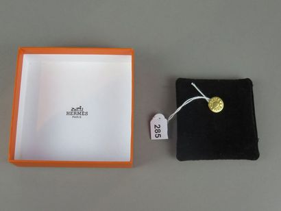 HERMES PARIS Tie pin in gold metal