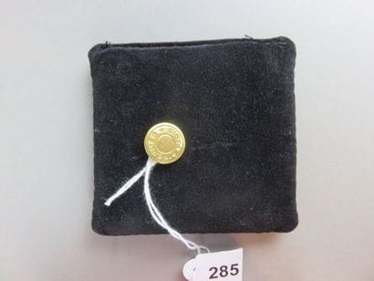 HERMES PARIS Tie pin in gold metal