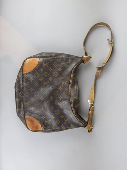 VUITTON Shoulder bag in monogrammed canvas...