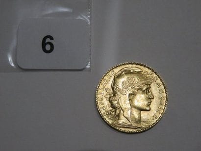 Monnaie or - 20 Francs Coq 1912 TTB+