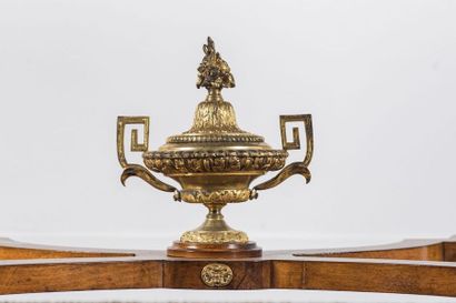 Middle table with very rich engraved wood...