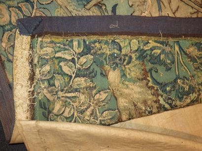 FLANDRES Le passage du gué Tapestry - Late...
