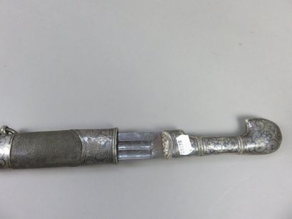 Caucasian sword says 