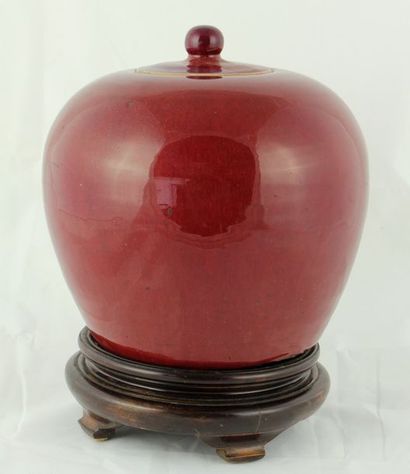 CHINA Glazed ceramic pot 