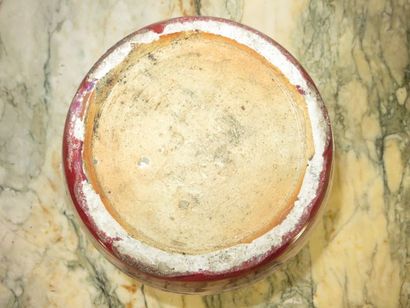 CHINA Glazed ceramic pot 