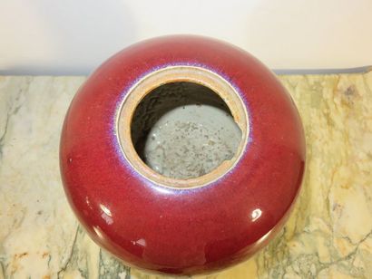 CHINA Glazed ceramic pot 