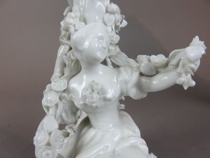 MEISSEN, in the taste of Two candlesticks...