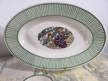Mathurin MEHEUT (1882-1958), Henriot Quimper...