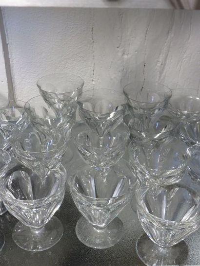 BACCARAT, Talleyrand model Stemmed glass...