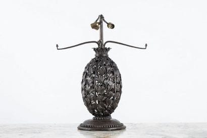 Louis KATONA (1850-1933) Pied de lampe en...