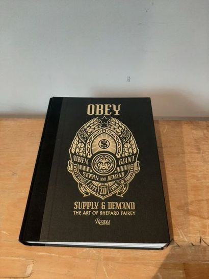 OBEY Supply and Demand, 2019. Book signed...