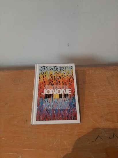 JonOne Above and Below, 2015. Book signed...