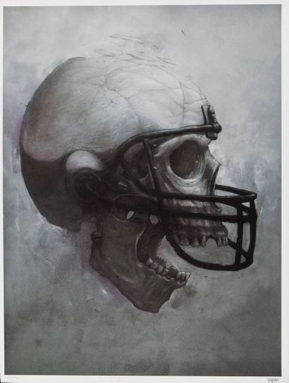 Bom.K Protection, 2018. Offset print, signed...