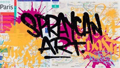 NASTY Spray Can Art, 2015. Signed print,...