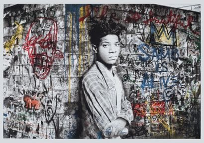 MR BRAINWASH Samo is Alive, 2016. Silkscreen...