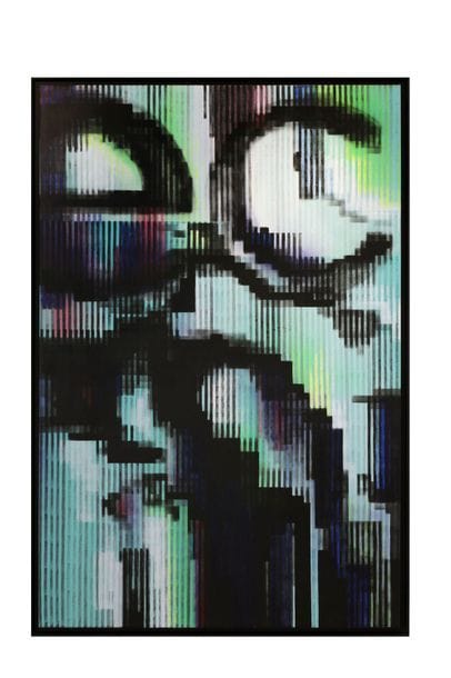 WIDE 5/01/17 15:47, 2017. Spray and acrylic...