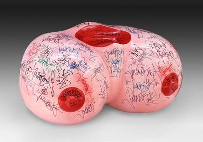 JonOne / ESPI Bubble Seat, 2013. Resin sculpture,...