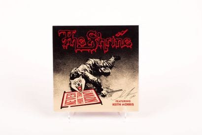 OBEY The Shrine, 2019. Vinyl signed and dated...