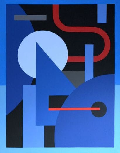 DINO VOODOO Din0gram-01, 2019. Acrylic on...
