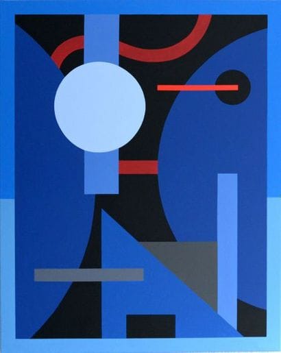 DINO VOODOO Din0gram-02, 2019. Acrylic on...