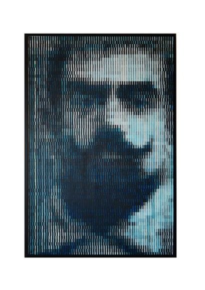 WIDE Soldier 1915, 2020. Spray and acrylic...