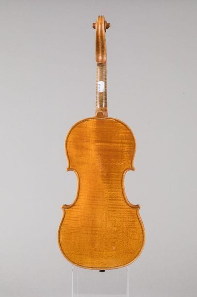 Lot of 2 French 4/4 Violins late 19th early...