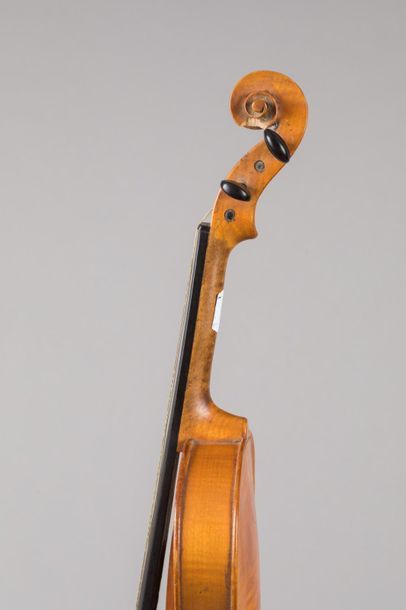 French 3/4 violin late 19th century, label...