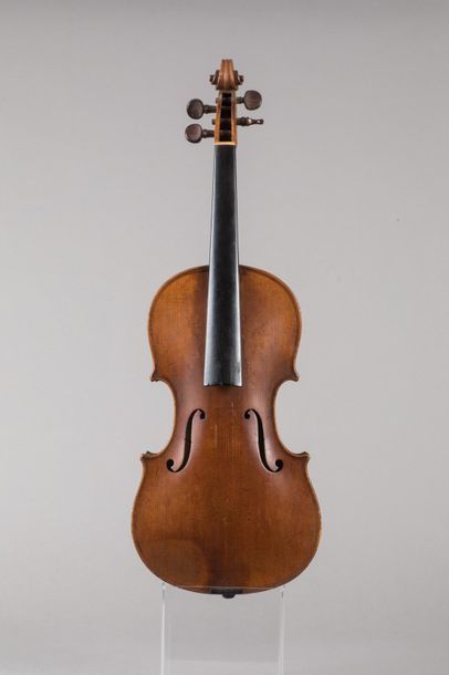 4/4 violin of German making at the end of...