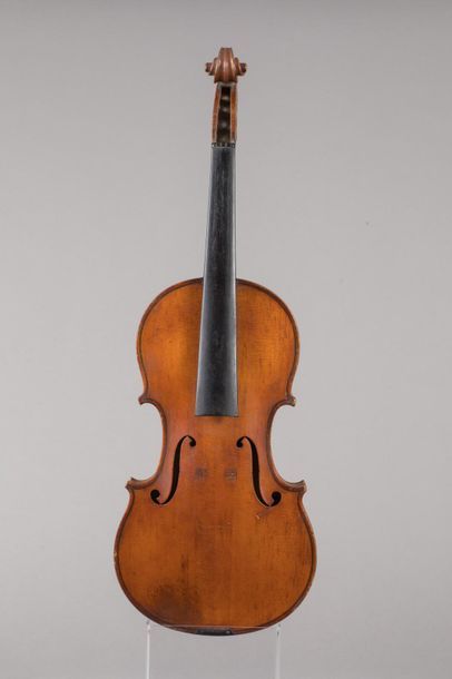 French 4/4 violin from Mirecourt, end of...
