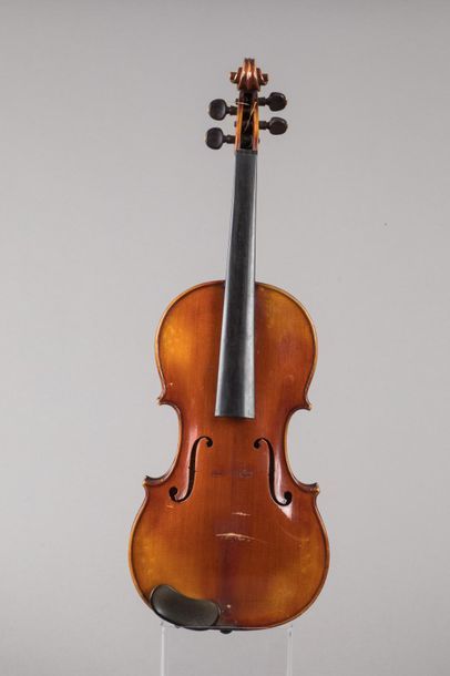 French 4/4 violin made by Mirecourt at the...